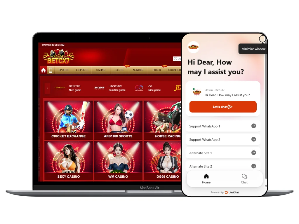 BetCX7 Customer Support